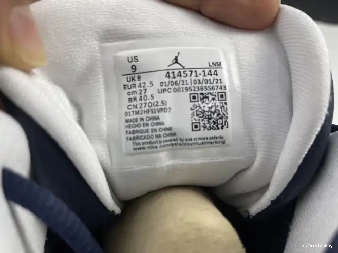 Blue Jordan 414571-144 13 Powder Air Dark 0503
